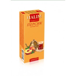 Чай черный HALIM байховый мелкий  с ароматом персика в пакетах 37.5 гр 4820198876050