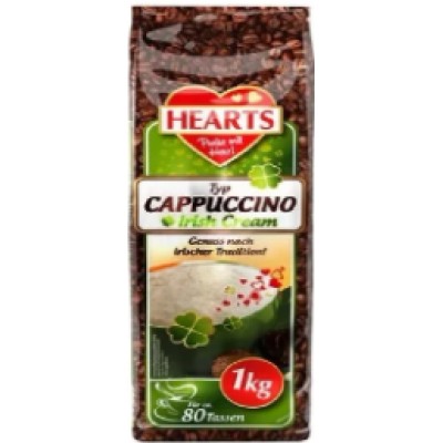 Капучино Hearts Cappuccino Irish Cream 1 кг Германия 4021155164016