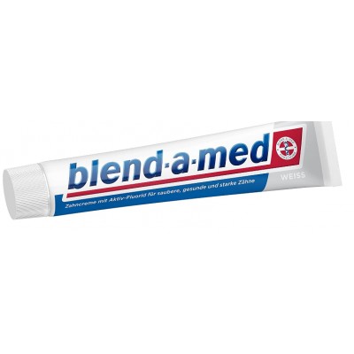 Зубная паста Blend a med White Toothpaste 75 ml ГЕРМАНИЯ 8001090272317