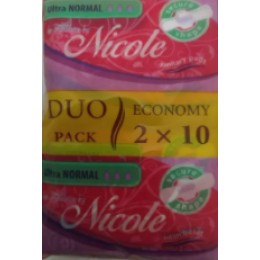 Гигиенические прокладки Nicole ultra normal 20 шт