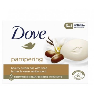 Крем-мыло Dove Purely Pampering Shea Butter Beauty Cream Bar Обьятья нежности с маслом ши 90 г 8711600804357