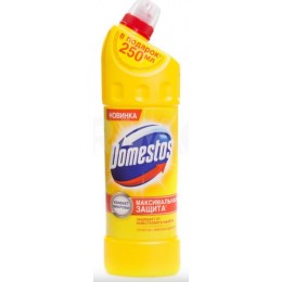 Универсальное чистящее средство DOMESTOS лимонная свежесть 750 mл 8714100763568 Венгрия