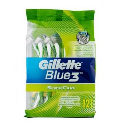 Станок для бритья Gillette Blue 3 Sensitive 12 шт 7702018490196