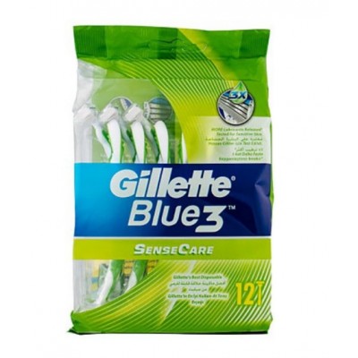 Станок для гоління Gillette Blue 3 Sensitive 12 шт 7702018490196