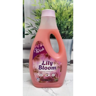 Кондиционер для белья Ira Wash Lily Bloom  свежесть и мягкость с ароматом лилии 1,8 л