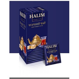 Чай черный HALIM байховый 25 шт в индивидуальных пакетах 1,5 гр 4820198876487