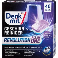 Таблетки для посудомоечных машин DenkMit Revolution 40 шт 4066447793154