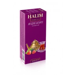 Чай черный HALIM байховый мелкий  с ароматом лесных ягод в пакетах 37.5 гр  4820198874421