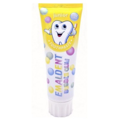 Зубна дитяча паста Emaldent junior Buble gum 75 мл НІМЕЧЧИНА 10 штук Ціна! 4260421987083