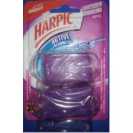 Таблетки для унітазу Harpic lavender 2х35 г. 6001106224004