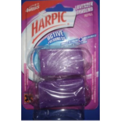 Таблетки для унітазу Harpic lavender 2х35 г. 6001106224004