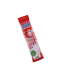 Трубочки для молока клубника Quick Milk Magic Sipper Strawberry Flavour 6гр 5шт 5996071650655