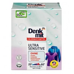 Порошок для стирки цветного белья DenkMit Colorwaschmittel Ultra Sensitive 1.35 кг 4066447101003