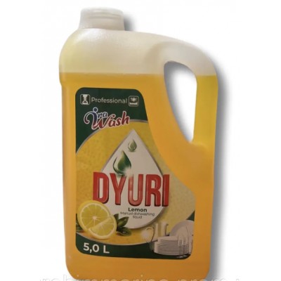 Средство для мытья посуды Dyuri  лимон 5 л