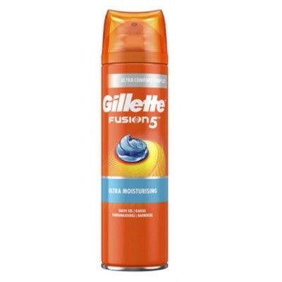 Гель для бритья Gillette Fusion 5 Ультра увлажняющий гель 200 мл 7702018465132