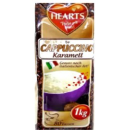 Капучино Hearts Cappuccino Karamell 1кг (Германия) 4021155122252