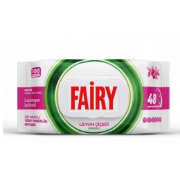 Влажные салфетки для уборки Fairy Lilyum – универсал 100 шт 8681554633108 Влажные салфетки для уборки Fairy Lilyum – универсал 100 шт 8681554633108