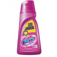 Пятновыводитель Vanish Oxi Action для тканей 1л 4820232971062