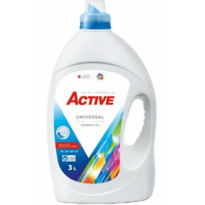 Гель для прання Active універсальний 3000 ml 4820196010029