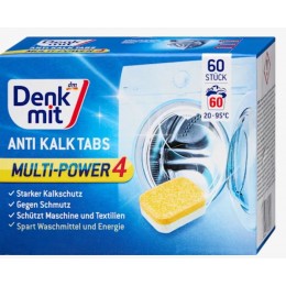 Таблетки от накипи Denkmit Anti-Kalk Tabs, 60 шт.4066447789393