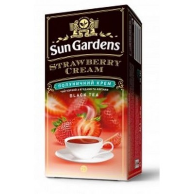 Чай Sun Gardens 1,7грх25пак.мікс трав Весняна малина 4820082706265