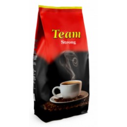 Віденська кава  TEAM STRONG Кофе ЗЕРНО 1кг 100% робуста 4820000371445