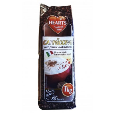 Капучино Hearts Какао 1 кг (Германия) 4021155043809