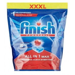 Таблетки для посудомийної машини FINISH Powerball All-in-1 Max, 80 шт 5997321733562