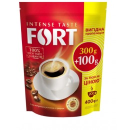 Кофе растворимый Fort гранулированный в пакетах 400 гр 8719325224337