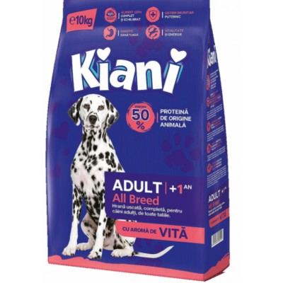 Сухой корм для собак, Киани, со вкусом говядины10 кг. Венгрия 5941608000212