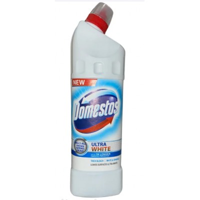 Средство для мытья и дезинфекции туалета Domestos ULTRA WHITE 750 мл Средство для мытья и дезинфекции туалета Domestos ULTRA WHITE 750 мл