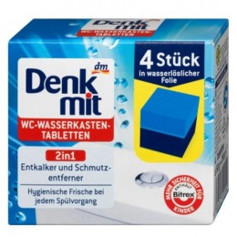 Таблетки DenkMit для очистки бачка унитаза 4 шт. 4066447492040
