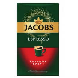 Кофе молотый Jacobs Espresso 230 гр  арабика/робуста 8714599106945