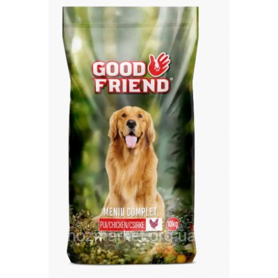 Сухой корм для собак Good Friend с курицей - 10кг  Венгрия 5941608000205